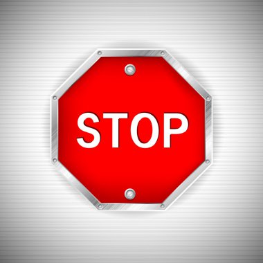 Stop Board clipart