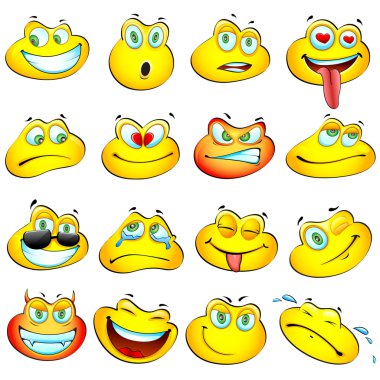 Smiley Frog clipart