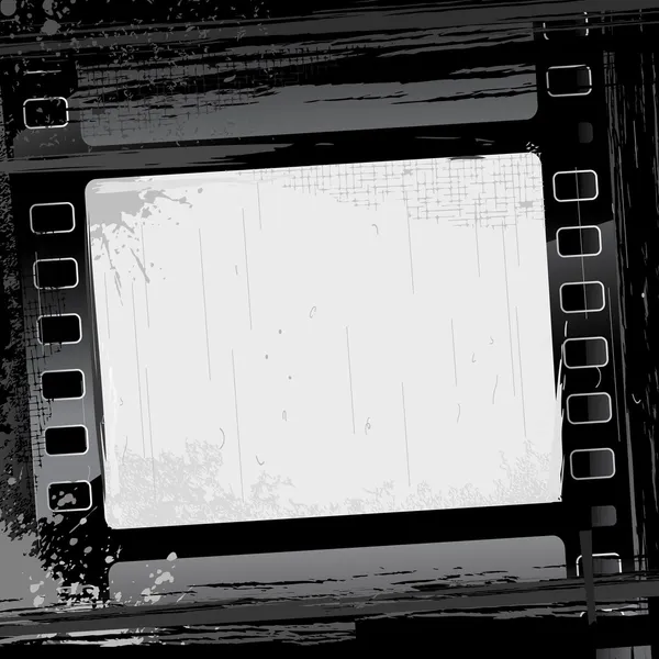 Grungy rayas de película — Archivo Imágenes Vectoriales