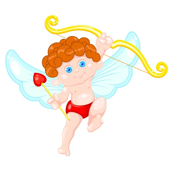 Cute Cupid — Stock Vector