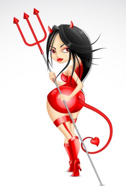 Devil Woman clipart