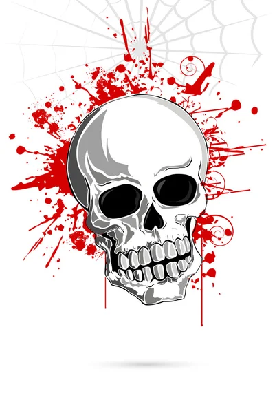Scary Skull — Stock Vector
