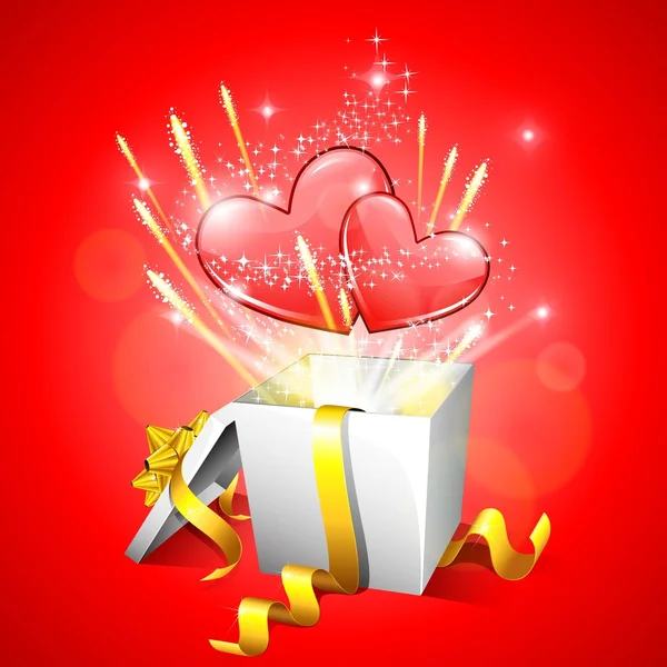 Valentine dárek — Stockový vektor
