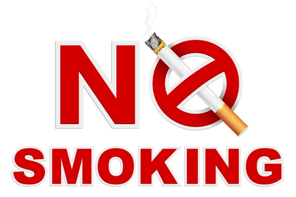 No fumar — Vector de stock