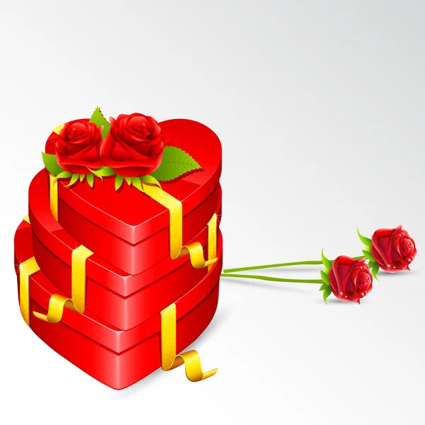 Cadeau d'amour — Image vectorielle