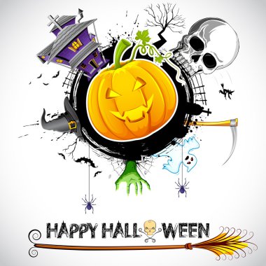 Halloween Card clipart