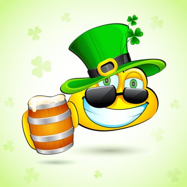 Saint Patrick Smiley