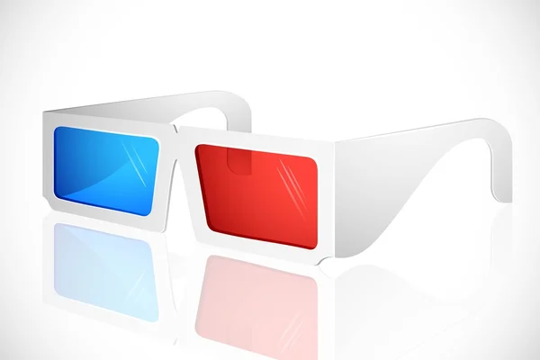 3D очки — стоковый вектор