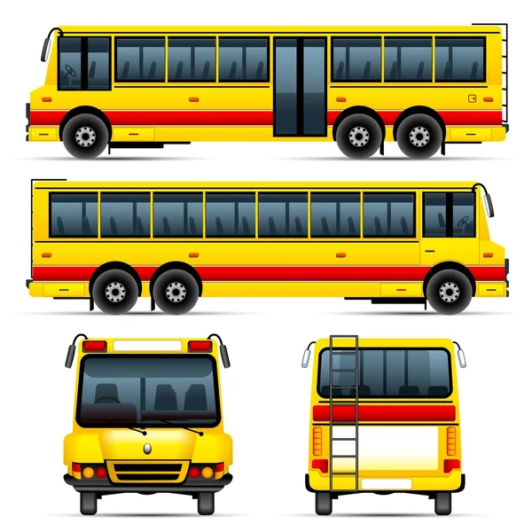 School Bus — Stock Vector
