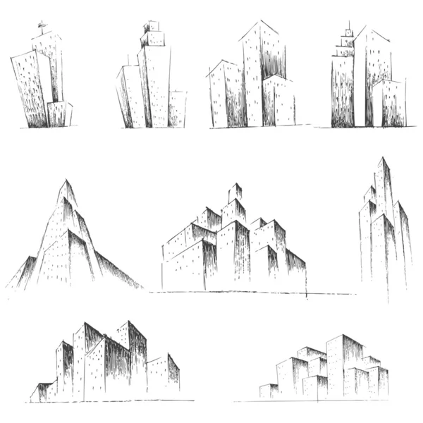 Gebäude — Stockvektor