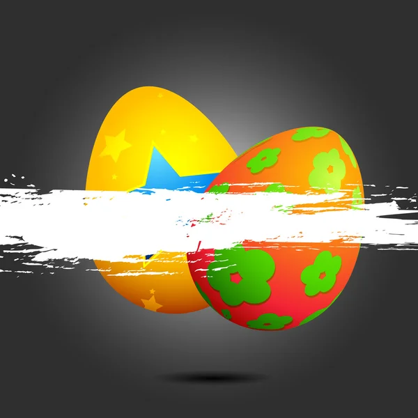 Huevo de Pascua colorido — Archivo Imágenes Vectoriales