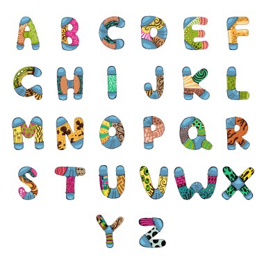 ABC Alphabet clipart
