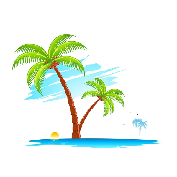 Palm Tree — Stock Vector