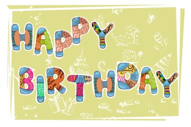 Birthday Card clipart