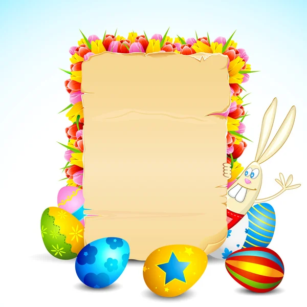 Tarjeta de Pascua — Vector de stock