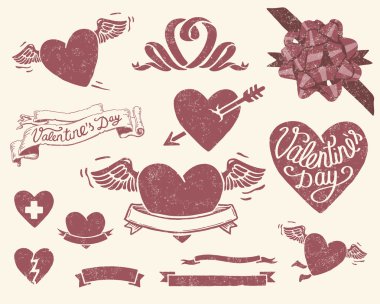 Valentine’s day set clipart