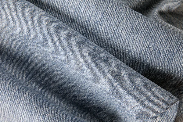 Texture of blue jeans — Stock Photo, Image