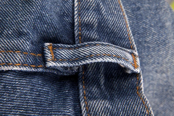 Blue jeans detail — Stock Photo, Image