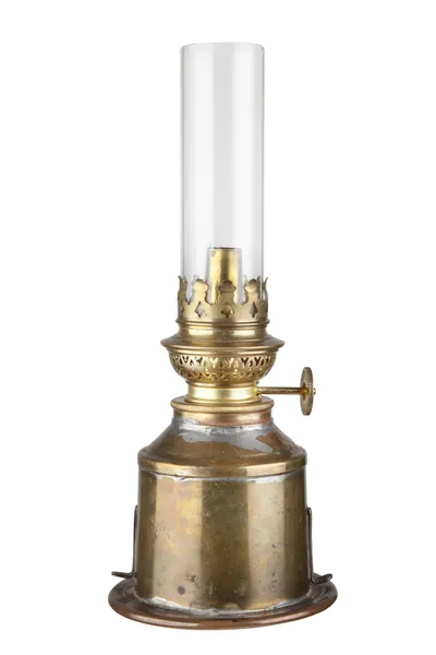 Античний гасова лампа — стокове фото