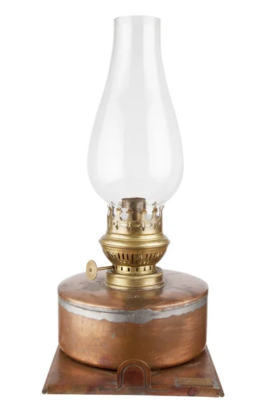 Antike Petroleumlampe — Stockfoto