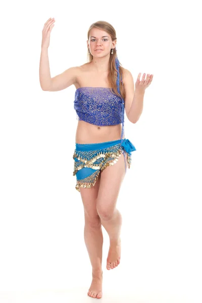 Danza araba eseguita da una bella bionda — Foto Stock