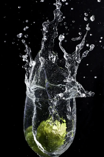 stock image Lime Splash