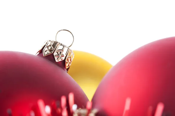 Close-up van kerstballen — Stockfoto