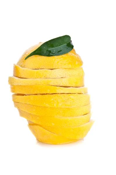 Φρέσκο λεμόνι κίτρινο — Φωτογραφία Αρχείου