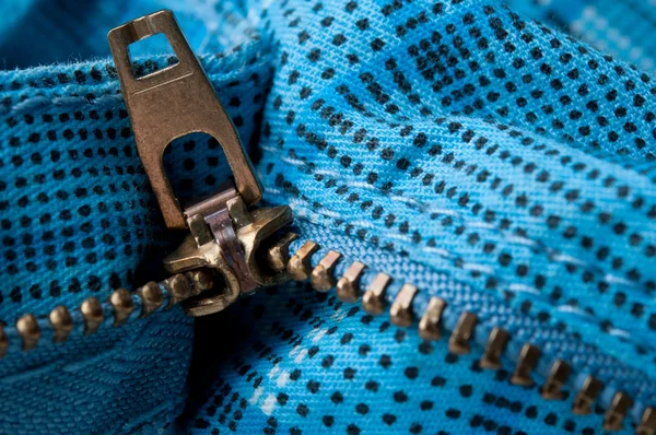 Closeup of zipper — Stock Photo, Image