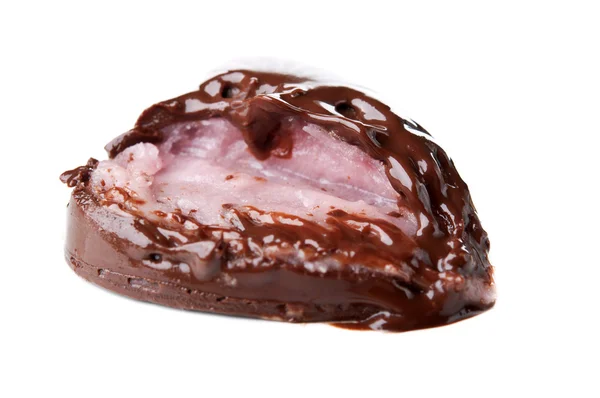 Doces de chocolate derretido — Fotografia de Stock