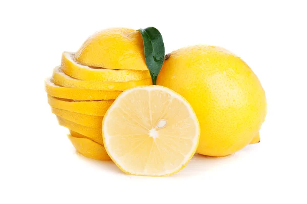 Fresh yellow lemon Royalty Free Stock Images
