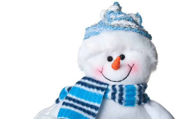 Jolly snowman — Stock Photo, Image