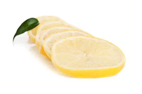 Lemon wedges — Stock Photo, Image