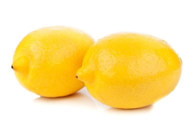 beyaz izole limon