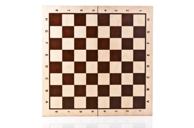 satranç tahtası izole