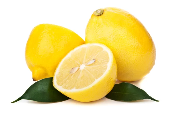 Лимон изолирован — стоковое фото
