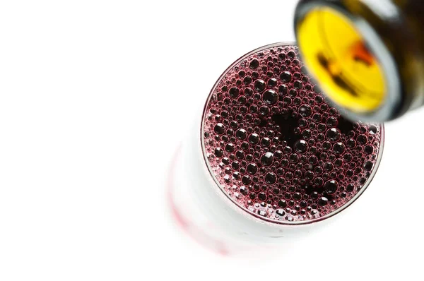 Burbuja de vino tinto — Foto de Stock