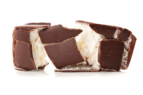 Chocolate doce isolado — Fotografia de Stock