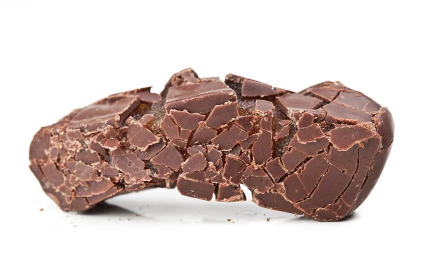 Крупным планом трещины шоколадные конфеты — стоковое фото