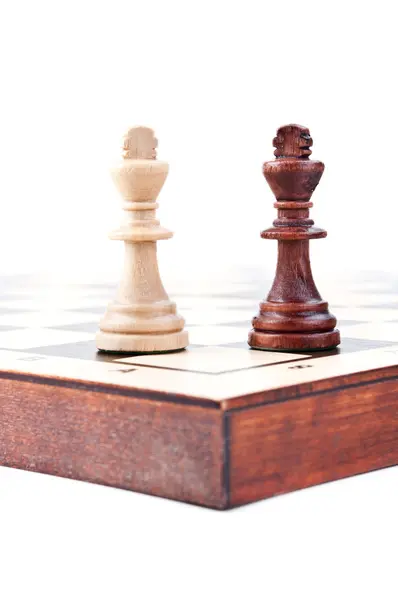 Piezas de ajedrez aisladas — Foto de Stock