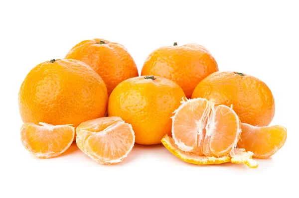 Оранжевые мандарины — стоковое фото