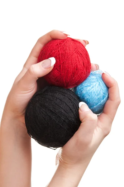 Balls of thread — Stock Photo, Image