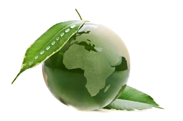 Protected green planet — Stock Photo, Image