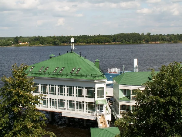 Stock image The hotel on the water