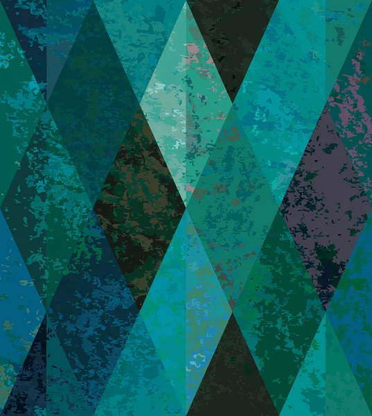 Emerald sömlös bakgrund. diamant-formade mosaik — Stock vektor