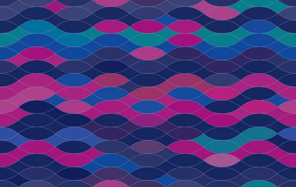 Fond sans couture. décor violet-rose de la vague — Image vectorielle