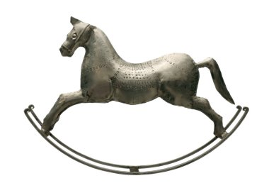 Silver horse clipart