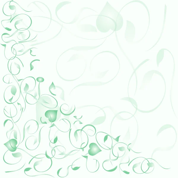 Fleur décorativement romantique vecteur d'abstraction — Image vectorielle