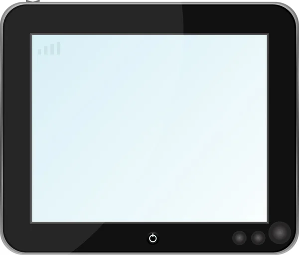 Blank digital PC tablet vector — Stock Vector