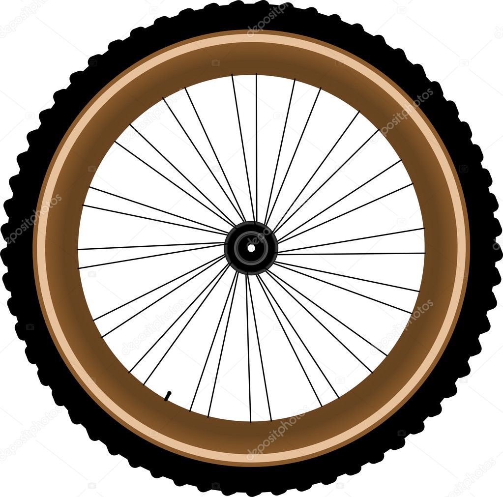 bicycle wheel clip art